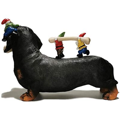 HEAT Zwerghund-fressstatue, Humorvolle Harzskulptur Zur Dekoration Von Garten, Rasen Und Terrasse, Originelle Kunst Für Den Außenbereich. HEAT Zwerghund-fressstatue, Humorvolle Harzskulptur Zur Dekoration Von Garten, Rasen Und Terrasse, Originelle Kunst Für Den Außenbereich.