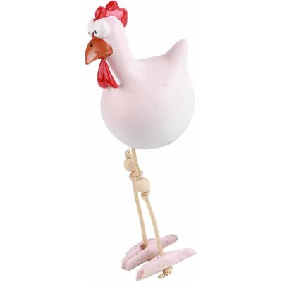 HEAT Dekorative Keramik-hühnchenfigur „hilde“, Tierfigur Für Die Gartendekoration Und Handgefertigtes Ornament Für Den Innenbereich. HEAT Dekorative Keramik-hühnchenfigur „hilde“, Tierfigur Für Die Gartendekoration Und Handgefertigtes Ornament Für Den Innenbereich.