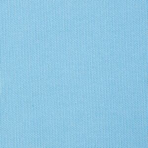 HOMESCAPES Stoff Meterware unifarben hellblau 150 cm Breite - Hellblau