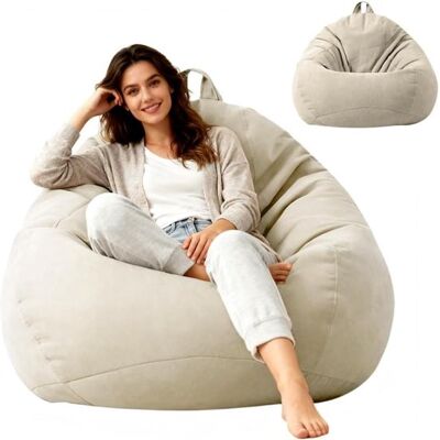 OEM Tropfenförmiger Sitzsackbezug Für Erwachsene Und Kinder Sitzsack Für Wohnzimmer, Kinderzimmer Und Garten Dekorativer Gaming Sitzsack 100 X 120 Cm OEM Tropfenförmiger Sitzsackbezug Für Erwachsene Und Kinder Sitzsack Für Wohnzimmer, Kinderzimmer Und Garten Dekorativer Gaming Sitzsack 100 X 120 Cm