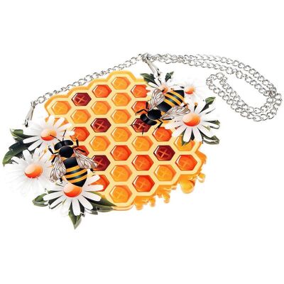OEM Bienen-wanddeko-anhänger Aus Acryl In Wabenform Für Die Heimdekoration OEM Bienen-wanddeko-anhänger Aus Acryl In Wabenform Für Die Heimdekoration