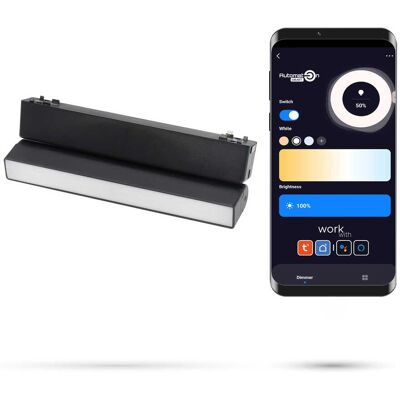 OEM Tuya Flood Reg 10w Zf10 Zigbee Linearstrahler Für Slim Track Und Fiberflex Schienen 48vdc 3000-6000k Dimmbar OEM Tuya Flood Reg 10w Zf10 Zigbee Linearstrahler Für Slim Track Und Fiberflex Schienen 48vdc 3000-6000k Dimmbar