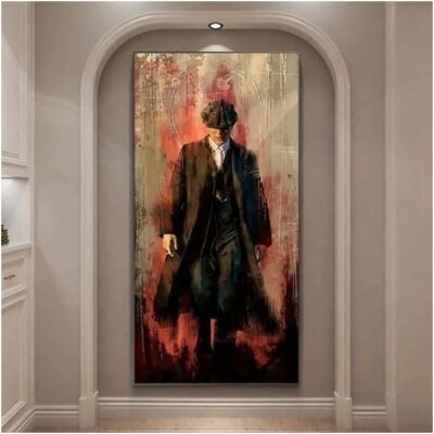 Generic Peaky Blinders Graffiti-kunst-leinwanddruck, Gemälde, Leinwanddruck, Kunstposter Und Drucke, Dekoration, 50 X 100 Cm, Ungerahmt Generic Peaky Blinders Graffiti-kunst-leinwanddruck, Gemälde, Leinwanddruck, Kunstposter Und Drucke, Dekoration, 50 X 100 Cm, Ungerahmt
