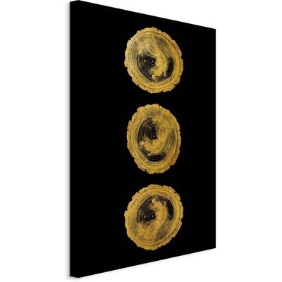ARTGEIST Gemälde – Goldene Knoten (1-teilig) Vertikal ARTGEIST Gemälde – Goldene Knoten (1-teilig) Vertikal