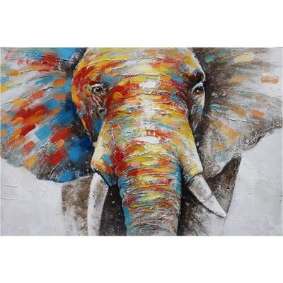 Kuatéh 120 x 80 cm Handgemalte Leinwand Tierbild - Malerei Kuatéh 120 x 80 cm Handgemalte Leinwand Tierbild - Malerei