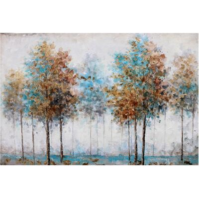 Kuatéh Herbstbäume Abstraktes Gemälde - 120x80cm Wandkunst Kuatéh Herbstbäume Abstraktes Gemälde - 120x80cm Wandkunst