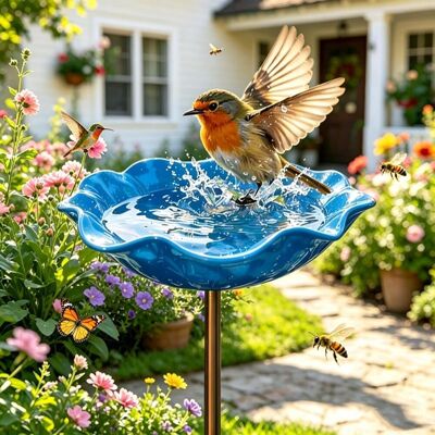 OEM 3er-set Vogelfutterhäuschen Für Den Außenbereich – 15 X 15 X 5 Cm – Metall-gartenfutterhäuschen – Geeignet Für Vögel, Schmetterlinge Und Bienen – Ideal Zur Dekoration Von Gärten, Rasenflächen Und Terr OEM 3er-set Vogelfutterhäuschen Für Den Außenbereich – 15 X 15 X 5 Cm – Metall-gartenfutterhäuschen – Geeignet Für Vögel, Schmetterlinge Und Bienen – Ideal Zur Dekoration Von Gärten, Rasenflächen Und Terr