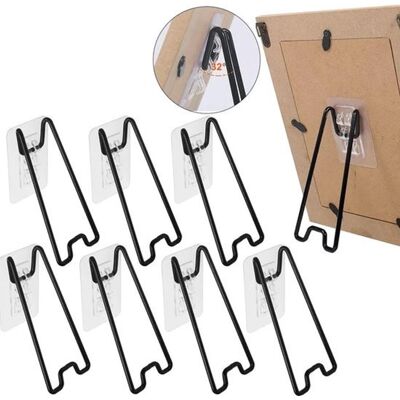 OEM Verstellbare Bilderrahmenständer Aus Edelstahl 8er-set Mit Selbstklebender Rückseite Aus Metall Gefertigt Geeignet Für Fotos Gemälde Und Bilder OEM Verstellbare Bilderrahmenständer Aus Edelstahl 8er-set Mit Selbstklebender Rückseite Aus Metall Gefertigt Geeignet Für Fotos Gemälde Und Bilder