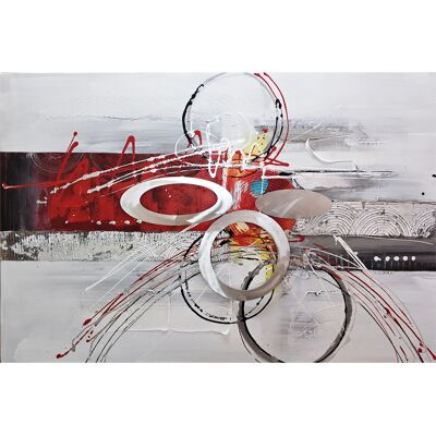 Kuateh - Abstrakte Gemälde Kuatéh I 120 X 80 Cm Collage 3d Mit Aluminium Elementen Kuateh - Abstrakte Gemälde Kuatéh I 120 X 80 Cm Collage 3d Mit Aluminium Elementen
