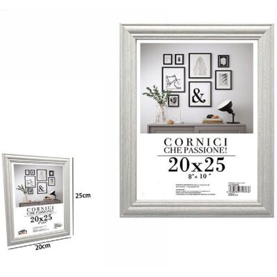 Trade Shop Traesio - Trade Shop - Cornice Für Fotographische Tele Poster Portafoto 20x25cm Model Silver 71617 - Trade Shop Traesio - Trade Shop - Cornice Für Fotographische Tele Poster Portafoto 20x25cm Model Silver 71617 -