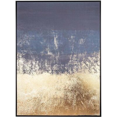 Bizzotto - Moderne Bild, Druck Leinwand Gold Auf Schwarz 102 X 142 Cm Minimalistisch Fett Bizzotto - Moderne Bild, Druck Leinwand Gold Auf Schwarz 102 X 142 Cm Minimalistisch Fett
