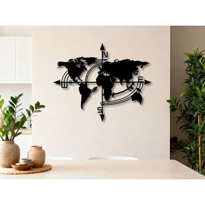 OEM Große Wanddekoration „kompass“ + Zusätzliches Bild „kompass“ 120 X 98 Cm + Zusätzliches Bild OEM Große Wanddekoration „kompass“ + Zusätzliches Bild „kompass“ 120 X 98 Cm + Zusätzliches Bild