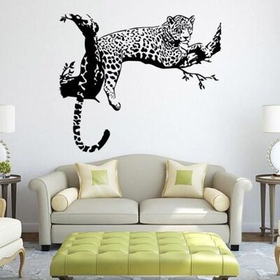 Generic Leopard Stickers Muraux Salon Chambre Décoration Amovible Poster Wallpaper Lxx602242041904 Noir-ywey Generic Leopard Stickers Muraux Salon Chambre Décoration Amovible Poster Wallpaper Lxx602242041904 Noir-ywey