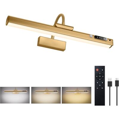 OEM 15,7 Zoll (ca. 40 Cm) Große Bilderleuchte Mit Bewegungsmelder Für Die Wand 9000 Mah Akku Wiederaufladbar Für Gemälde Und Porträts Gold OEM 15,7 Zoll (ca. 40 Cm) Große Bilderleuchte Mit Bewegungsmelder Für Die Wand 9000 Mah Akku Wiederaufladbar Für Gemälde Und Porträts Gold