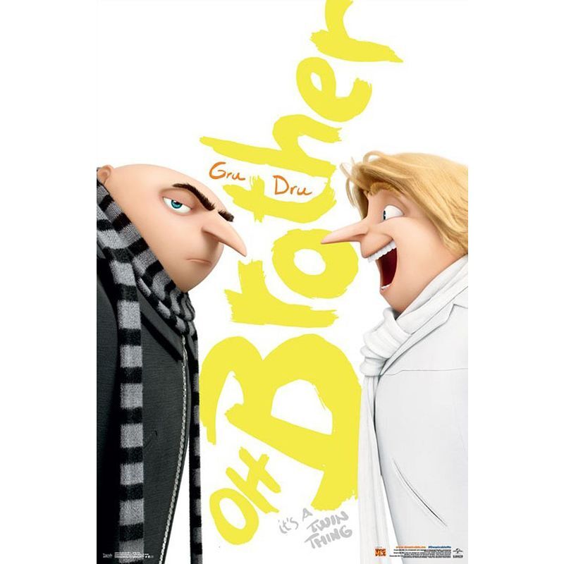 Trends International - Despicable Me 3 Poster Dru & Gru, Oh Brother