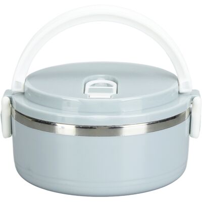 HEAT Tragbare Bento-lunchbox Aus Edelstahl 304, Thermozylinder, Lunchbehälter, Aufbewahrungsbehälter Für Lebensmittel, Ideal Für Schule, Büro Und Outdoor, Einlagig, Nordischblau HEAT Tragbare Bento-lunchbox Aus Edelstahl 304, Thermozylinder, Lunchbehälter, Aufbewahrungsbehälter Für Lebensmittel, Ideal Für Schule, Büro Und Outdoor, Einlagig, Nordischblau