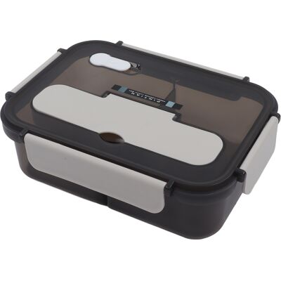 HEAT Bento-box Mit 2 Fächern, Großes Fassungsvermögen (1100 Ml), Weiß, Ideal Für Studenten, Berufstätige, Zuhause, Schule Und Büro. HEAT Bento-box Mit 2 Fächern, Großes Fassungsvermögen (1100 Ml), Weiß, Ideal Für Studenten, Berufstätige, Zuhause, Schule Und Büro.