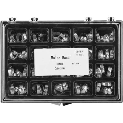JUTE Set Mit 80 Geraden Drahtbrackets Für Die Kieferorthopädie, Roth 16-35, Exklusiv Für Südostasien JUTE Set Mit 80 Geraden Drahtbrackets Für Die Kieferorthopädie, Roth 16-35, Exklusiv Für Südostasien