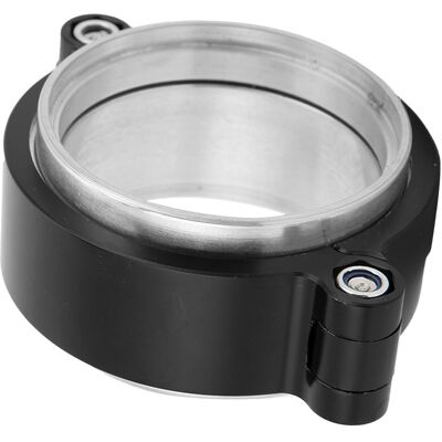 HEAT 2,5-zoll-turboflansch, Schwarzes Aluminium-anschlussstück, 800 Psi, Hochleistungsmontage, Ladeluftkühlerkanal HEAT 2,5-zoll-turboflansch, Schwarzes Aluminium-anschlussstück, 800 Psi, Hochleistungsmontage, Ladeluftkühlerkanal