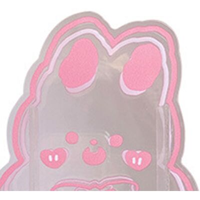HEAT Ein Transparentes, Multifunktionales Federmäppchen Und Acryl-etui Zur Aufbewahrung Von Make-up-pinseln Mit Einem Niedlichen Hasenmotiv, Ideal Fürs Büro Oder Den Schminktisch. Perfekt Fürs Büro Oder De HEAT Ein Transparentes, Multifunktionales Federmäppchen Und Acryl-etui Zur Aufbewahrung Von Make-up-pinseln Mit Einem Niedlichen Hasenmotiv, Ideal Fürs Büro Oder Den Schminktisch. Perfekt Fürs Büro Oder De