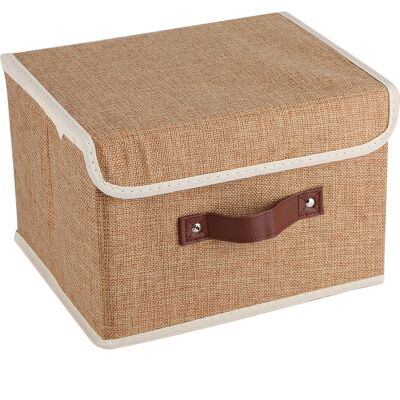HEAT Faltbare Aufbewahrungsbox Aus Stoff Für Kleidung, Kleiderschrank, Bücher, Kinderspielzeug, Kleiderschrankorganisation (kaffee) HEAT Faltbare Aufbewahrungsbox Aus Stoff Für Kleidung, Kleiderschrank, Bücher, Kinderspielzeug, Kleiderschrankorganisation (kaffee)