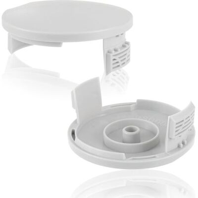 ENLENK Satz Von 2 Spulendeckeln Für Rasenmäher, Ersatz-spulendeckel Rac122 Für Kantenschneider Ryobi Rlt4027, Rlt4125, Rlt5027, Rlt6030, Rlt5127, Rlt6130 ENLENK Satz Von 2 Spulendeckeln Für Rasenmäher, Ersatz-spulendeckel Rac122 Für Kantenschneider Ryobi Rlt4027, Rlt4125, Rlt5027, Rlt6030, Rlt5127, Rlt6130