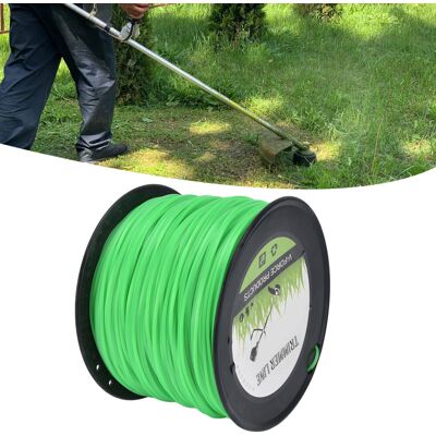 JUTE Geeignet Für Husqvarna Und Ryobi Rasenmäher, 2,0 Mm Quadratische Schnittlinie, Grün, 372 Meter. JUTE Geeignet Für Husqvarna Und Ryobi Rasenmäher, 2,0 Mm Quadratische Schnittlinie, Grün, 372 Meter.