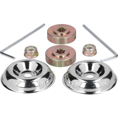 HEAT 2er-set Rasenmäher-adapter-kit, Freischneider-ersatzteil Passend Für Stihl Fs55r Fs 56r Fs36 HEAT 2er-set Rasenmäher-adapter-kit, Freischneider-ersatzteil Passend Für Stihl Fs55r Fs 56r Fs36