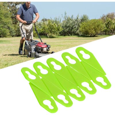 JUTE Geeignet Für Rasenmäher Der Gtech Gt-serie, Kunststoff-mähklingen, Grün. JUTE Geeignet Für Rasenmäher Der Gtech Gt-serie, Kunststoff-mähklingen, Grün.