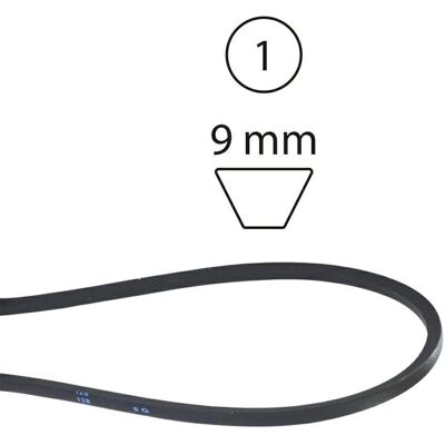 Stiga Traktionsriemen Rasenmäher Mäher Ggp Z 32.5 520069 Stiga Traktionsriemen Rasenmäher Mäher Ggp Z 32.5 520069