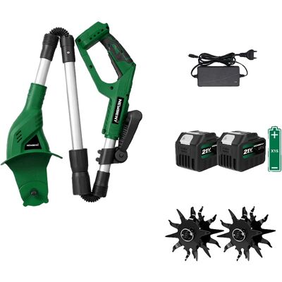 OEM Elektrischer Rasenmäher, Klappbarer Griff, Verstellbare Schnitthöhe, 2 X 4,5-ah-akkus OEM Elektrischer Rasenmäher, Klappbarer Griff, Verstellbare Schnitthöhe, 2 X 4,5-ah-akkus