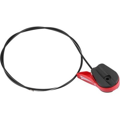 Bellerise - Universeller Bediengriff - 11 Cm Schwarzer Hebel - 165 Cm Kabel - Für Rasenmäher Bellerise - Universeller Bediengriff - 11 Cm Schwarzer Hebel - 165 Cm Kabel - Für Rasenmäher