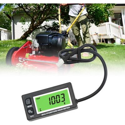 JUTE Hm028 Motorrad-golfwagen-drehzahlmesser, Rasenmäher-stundenzähler, Geschwindigkeits-, Temperatur-, Uhr- Und Komplettes Armaturenbrett (mit Eingebauter Batterie). JUTE Hm028 Motorrad-golfwagen-drehzahlmesser, Rasenmäher-stundenzähler, Geschwindigkeits-, Temperatur-, Uhr- Und Komplettes Armaturenbrett (mit Eingebauter Batterie).