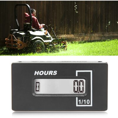 JUTE Hmo37a Quadratischer, Wasserdichter Digitaltimer Für Elektrische Rasenmäher, Rückstellbar, Mit Ac/dc-generatoranzeige. JUTE Hmo37a Quadratischer, Wasserdichter Digitaltimer Für Elektrische Rasenmäher, Rückstellbar, Mit Ac/dc-generatoranzeige.