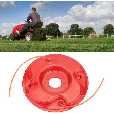 JUTE Universeller Roter Trimmerkopf Aus Eisen Für Rasenmäher Und Freischneider, Ersatzteil Für Landwirtschaftliche Anwendungen, Ausführung 1 JUTE Universeller Roter Trimmerkopf Aus Eisen Für Rasenmäher Und Freischneider, Ersatzteil Für Landwirtschaftliche Anwendungen, Ausführung 1
