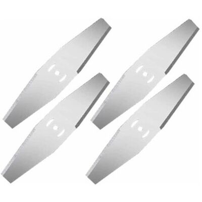 ZUVRA Ersatzmesserköpfe Für Rasentrimmer, Rasenmäher, Freischneider, Unkrauttrimmer (4 Messer) ZUVRA Ersatzmesserköpfe Für Rasentrimmer, Rasenmäher, Freischneider, Unkrauttrimmer (4 Messer)