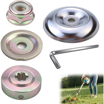 OEM 5-teiliges Freischneider-kopfmutter-set, Freischneider-zubehör Mit M10lh-klingenmutter, Platte, Abdeckung, Schraubenschlüssel, Ersatzteile Für Freischneider, Rasenmäher Und Gartengeräte OEM 5-teiliges Freischneider-kopfmutter-set, Freischneider-zubehör Mit M10lh-klingenmutter, Platte, Abdeckung, Schraubenschlüssel, Ersatzteile Für Freischneider, Rasenmäher Und Gartengeräte