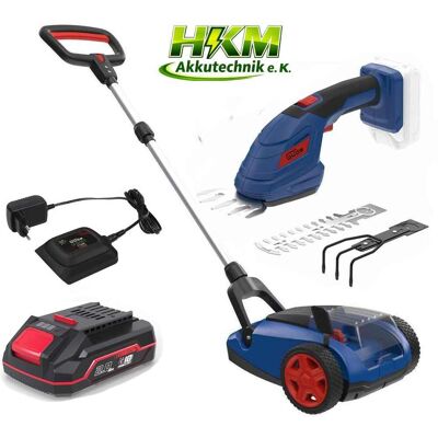 Güde Rasenmäher Erm 18 V, Gras + Strauchschere, Akku 2.0 Ah / Ladegerät) Güde Rasenmäher Erm 18 V, Gras + Strauchschere, Akku 2.0 Ah / Ladegerät)
