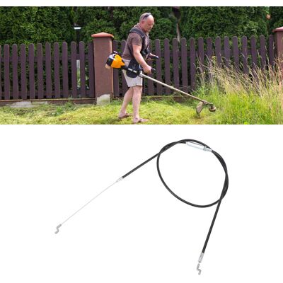 JUTE Ersatzkabel Für Rasenmäher (1,4 M), Gartengashebel, Fahrmotor Und Zonensteuerung (alko-serie, 450756, 450296, 527717). JUTE Ersatzkabel Für Rasenmäher (1,4 M), Gartengashebel, Fahrmotor Und Zonensteuerung (alko-serie, 450756, 450296, 527717).