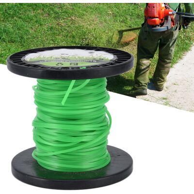 JUTE Geeignet Für Husqvarna, Ryobi, Echo, Stihl Und Andere Rasenmäher Mit 2,0 Mm Quadratischem Schneidfaden, Grün, 30 Meter. JUTE Geeignet Für Husqvarna, Ryobi, Echo, Stihl Und Andere Rasenmäher Mit 2,0 Mm Quadratischem Schneidfaden, Grün, 30 Meter.