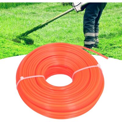 JUTE Nylon-mähseil Für Gartenmaschinen, Schneidfaden Für Rasenmäher, Professionelles Rasenmäherzubehör, 3,0 Kubikmeter Rotes Mähseil. JUTE Nylon-mähseil Für Gartenmaschinen, Schneidfaden Für Rasenmäher, Professionelles Rasenmäherzubehör, 3,0 Kubikmeter Rotes Mähseil.