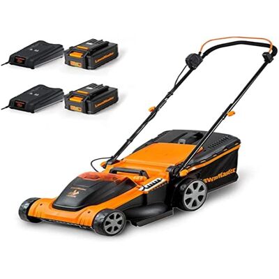 Lawnmaster CLMF4841E - Kabelloser 41cm Rasenmäher 48V Max 4.0Ah 450m² Lawnmaster CLMF4841E - Kabelloser 41cm Rasenmäher 48V Max 4.0Ah 450m²