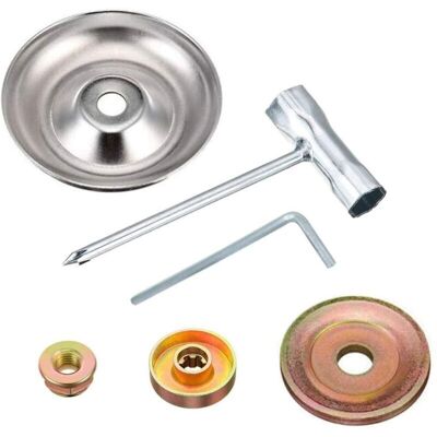 TEHTUY Adapterset Für Rasentrimmerklingen Mit Geradem Schaft Für Rasentrimmer, Freischneider, Unkrauttrimmer Und Rasenmäher TEHTUY Adapterset Für Rasentrimmerklingen Mit Geradem Schaft Für Rasentrimmer, Freischneider, Unkrauttrimmer Und Rasenmäher