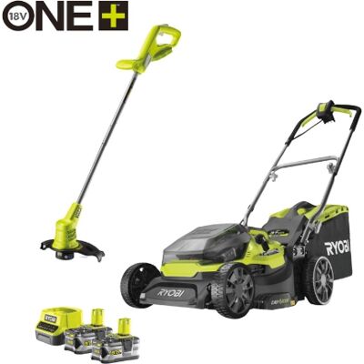 Ryobi - ONE+ 18V Combo Kit - 37 cm - 25-70 mm - Rasenmäher und Rasentrimmer Ryobi - ONE+ 18V Combo Kit - 37 cm - 25-70 mm - Rasenmäher und Rasentrimmer
