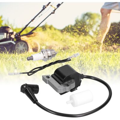 JUTE Geeignet Für Husqvarna 240r 245r 245rx 250r Rasenmäher, Inklusive Hochspannungsspule, Zündkerze Und Filterbaugruppe. JUTE Geeignet Für Husqvarna 240r 245r 245rx 250r Rasenmäher, Inklusive Hochspannungsspule, Zündkerze Und Filterbaugruppe.