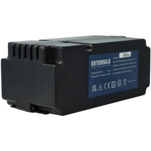 Extensilo - 1x Akku kompatibel mit Yard Force SC600ECO, X100i, SA900B, SA900Eco, X80i, X50i Rasenmäher (5000mAh, 25,2V, Li-Ion)