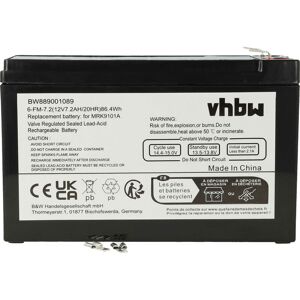 Vhbw - Akku kompatibel mit Wolf Garten Loopo s 150, s 300, S150, S300 Rasenroboter Rasenmäher (7200mAh, 12V, Sealed Lead Acid)