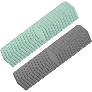 2er-Set Silikon-Geschirrablagen für Badezimmer, Geschirrabtropfgitter, Silikonschale, selbstentleerende Schwammablage für Küchenspüle, Gel 2er-Set Silikon-Geschirrablagen für Badezimmer, Geschirrabtropfgitter, Silikonschale, selbstentleerende Schwammablage für Küchenspüle, Gel