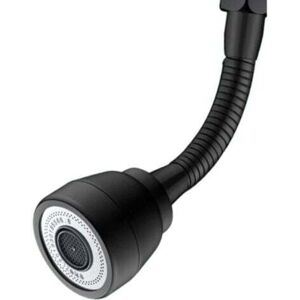 MCBOSON 3 Modi Duschkopf Küchenspüle, 360 Grad Wasserhahn Düse Küche Duschkopf, Wassersparadapter, Schwenkbarer Wasserhahn Belüfter (Schwarz) MCBOSON 3 Modi Duschkopf Küchenspüle, 360 Grad Wasserhahn Düse Küche Duschkopf, Wassersparadapter, Schwenkbarer Wasserhahn Belüfter (Schwarz)