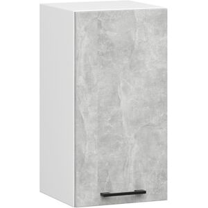Hängeschrank Küchenschrank Akord Oliwia Modular W40 Weiß 40 Cm Tür 2 Ebenen Front Beton B40 X H58 X T30 Cm Hängeschrank Küchenschrank Akord Oliwia Modular W40 Weiß 40 Cm Tür 2 Ebenen Front Beton B40 X H58 X T30 Cm